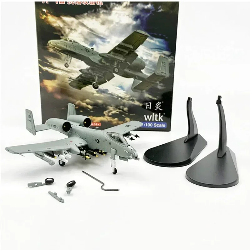 Новинка 2024 Лидер продаж литая металлическая модель WLTK в масштабе 1/100 USAF A10