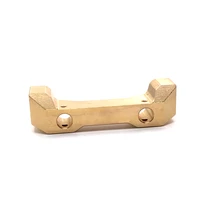 metal upgrade front beam change bar brass for 110 yk4102 yk4103 yk4082 rc car parts