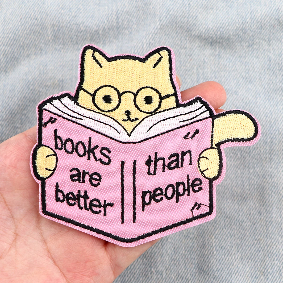 DIY Цитата вышитые Мультяшные милые термоклейкие нашивки значки лоскутное шитье