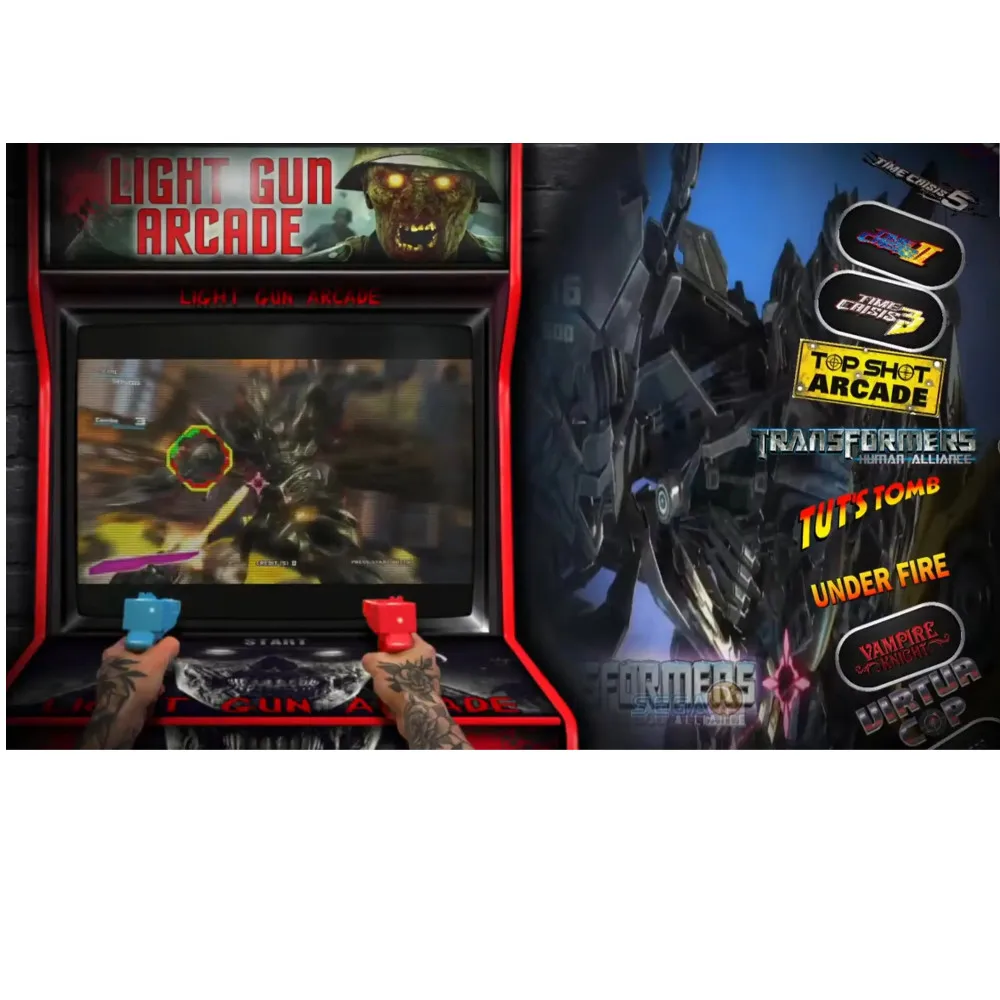 Монета OS Light Gun HDD Аркадная сборка для ПК с ОС Windows — 200 игр учебным видео аркадная