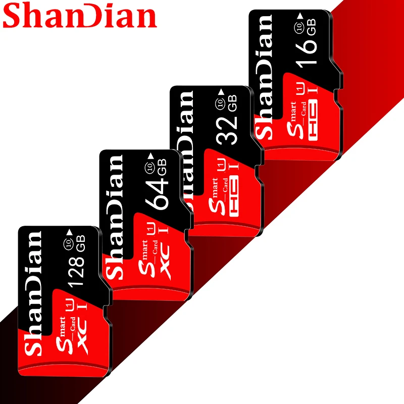 100% оригинальный адаптер SHANDIAN с реальной емкостью 8 ГБ подарочная карта памяти 16