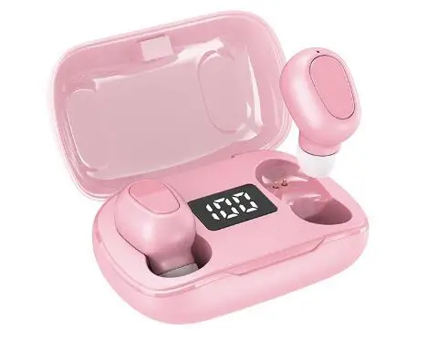 

Private model L21 Bluetooth headset wireless 5.0 with digital display