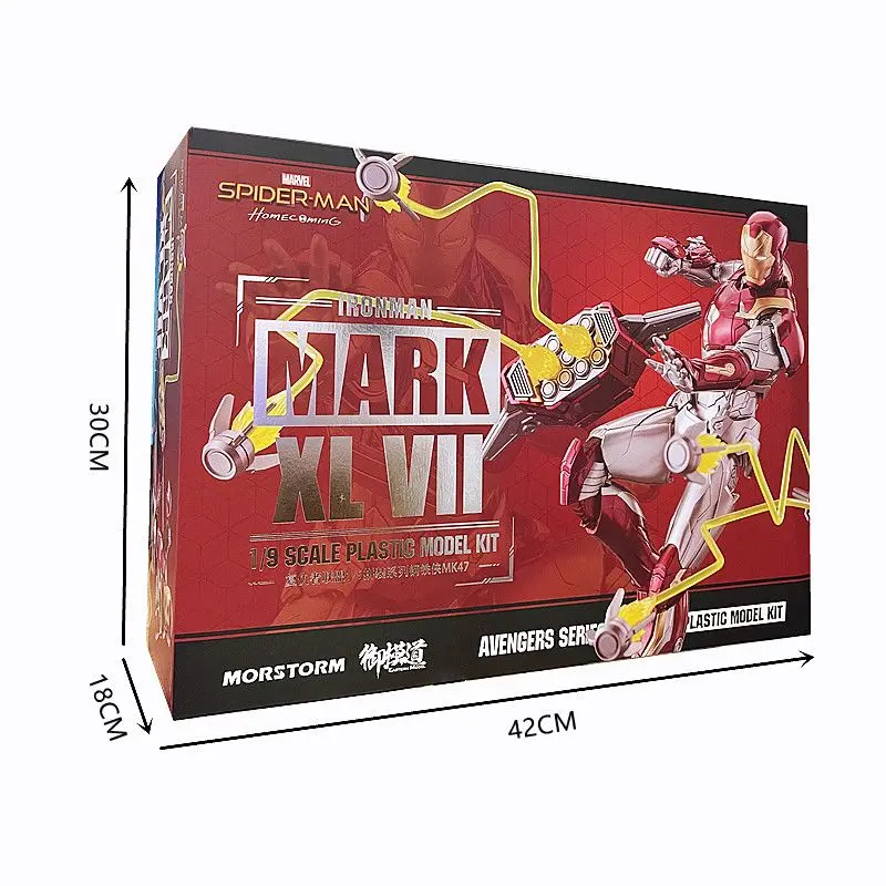 SPOT GOODS ORIGINAL E-MODELL IRON MAN MARK XL VII MK47 WUNDER SAMMLUNG DIE RÄCHER CHARAKTER MODELL SPIELZEUG GESCHENK