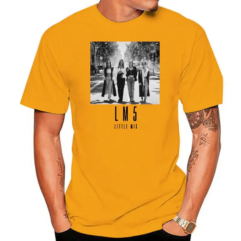 

Little Mix Lm5 Tour-Camiseta de algodón de 3 colores, s-xxl, talla de EE. UU., En1, ajustada, 2020