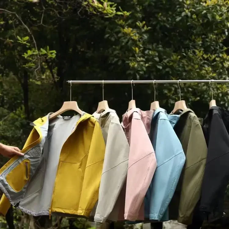 Повседневные куртки для пар уличная городская куртка GM Soft Shell тонкая обычного