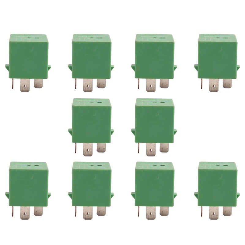 Зеленое реле вентилятора радиатора 10x12 В 35 А 5 контактов 6547TX для Peugeot 206 207 306 307 406 407