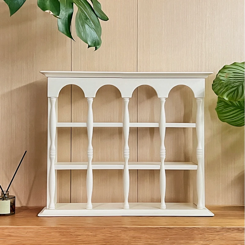 

Винтажная деревянная полка для мелочей