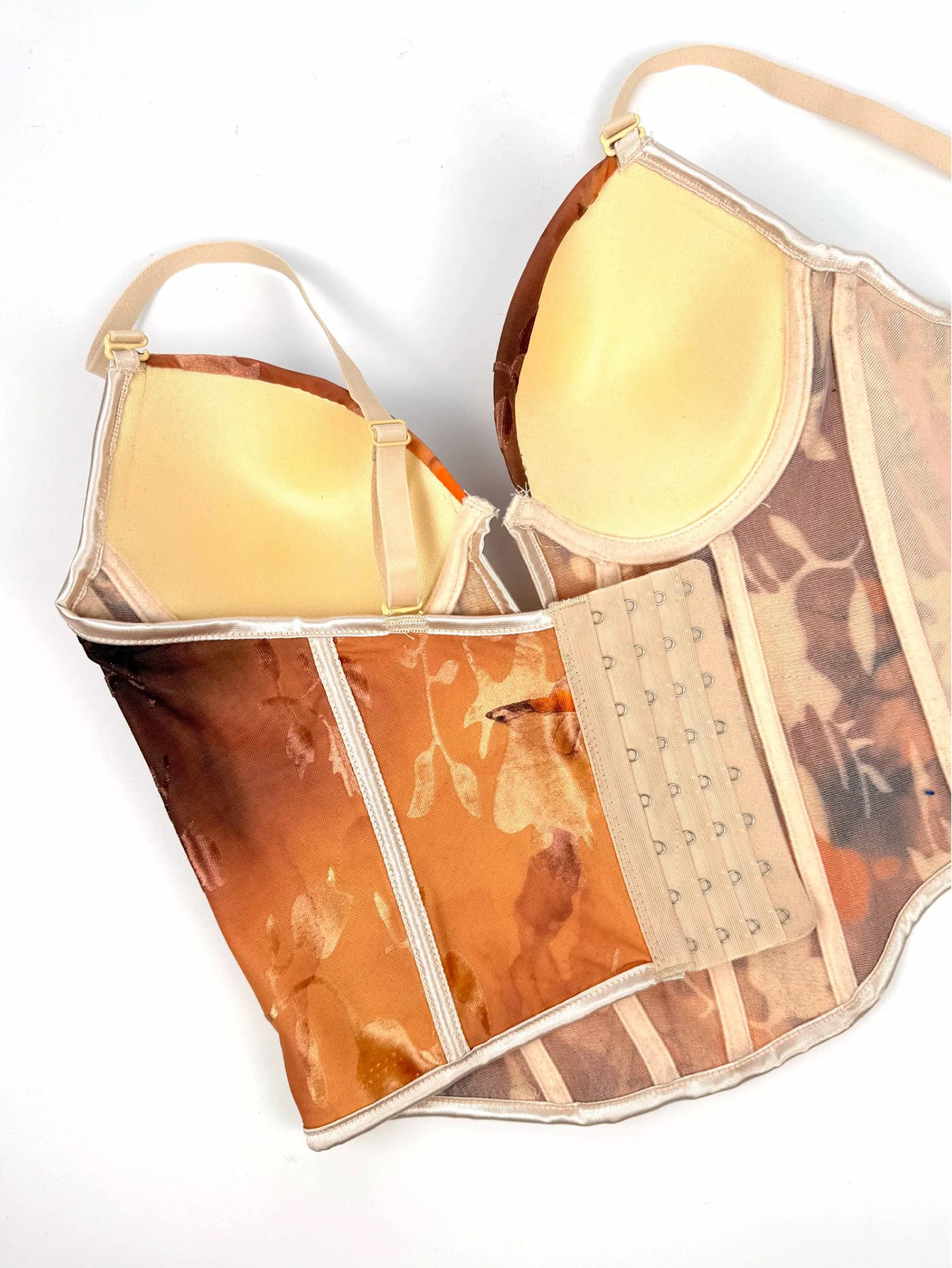 Женский укороченный топ на бретелях