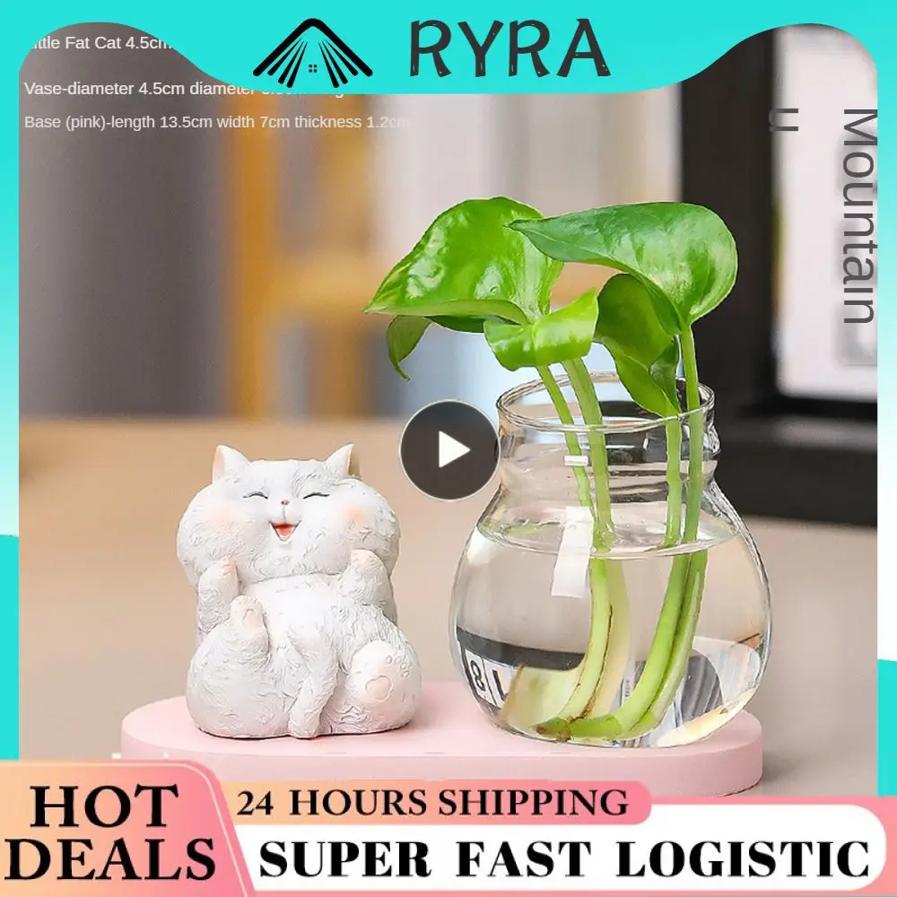 

Небольшой цветочный горшок с рисунком для гидропоники, украшение для офиса, декоративный цветочный горшок, креативные Нескользящие товары для домашнего садоводства, ваза, прочная