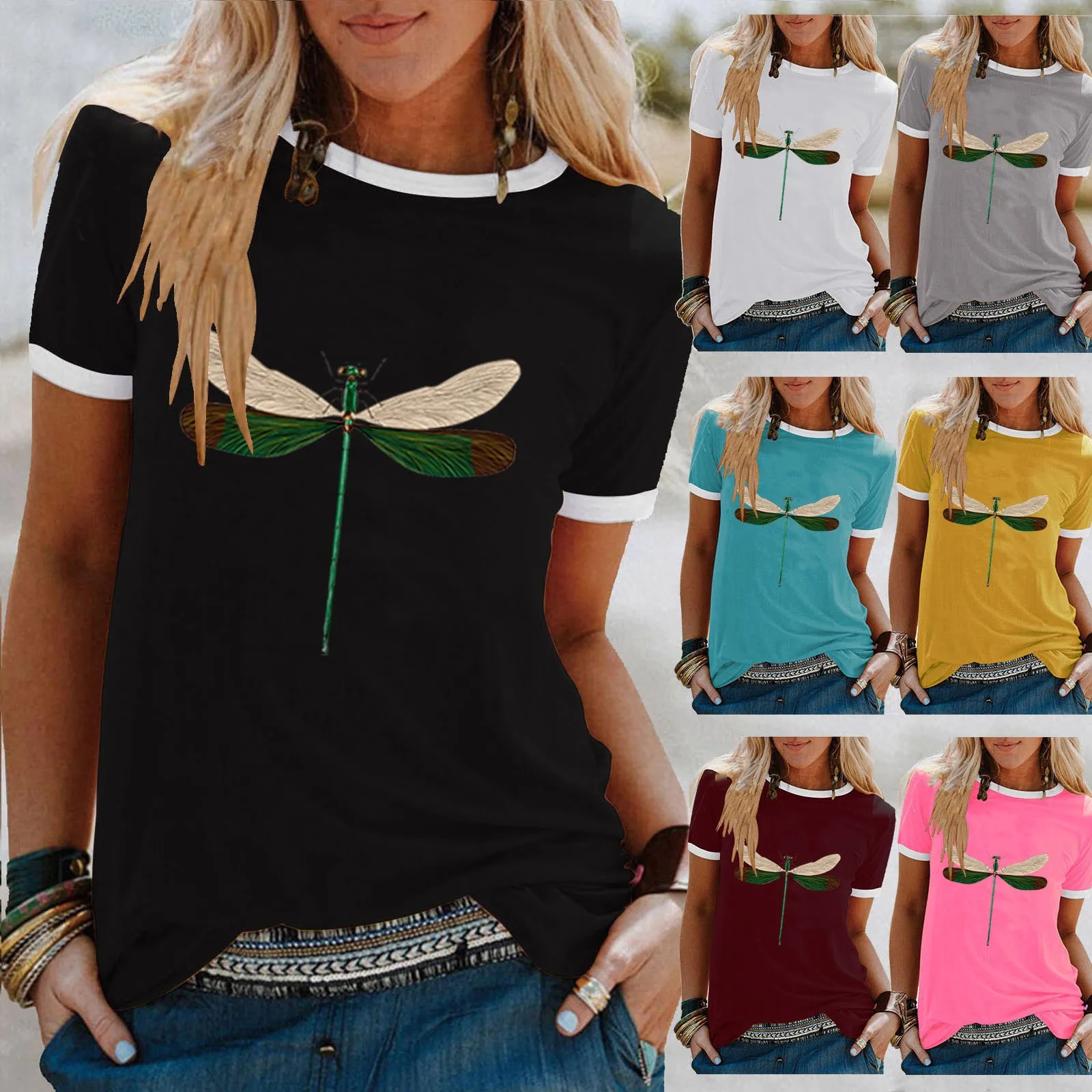 

Womens Long Sleeve Tee Pullover Blouse Print Loose Sleeve Fashion Casual Top Silk Satin Shirt Women Long Sleeve Blouses Women