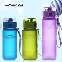 400560ml travel protable water bottle frosted sports cup bicycle water bottle gym sport plastic handy cup riding thermal bottle