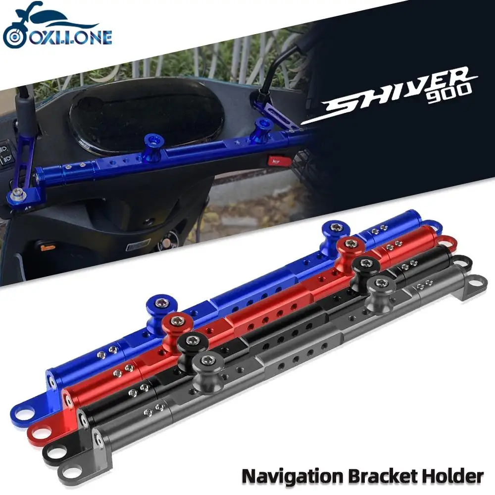 

Motorcycle GPS Navigation Mount Mounting Bracket Adapter Supporter Holder For Aprilia SHIVER 900 SHIVER900 2017 2018