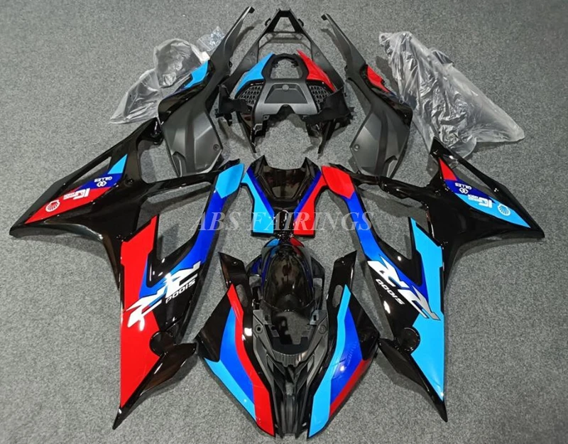 

New ABS Motorcycle Fairings Kit Fit For BMW S1000RR 2019 2020 2021 2022 19 20 21 22 HP4 Bodywork Set Custom Red Blue