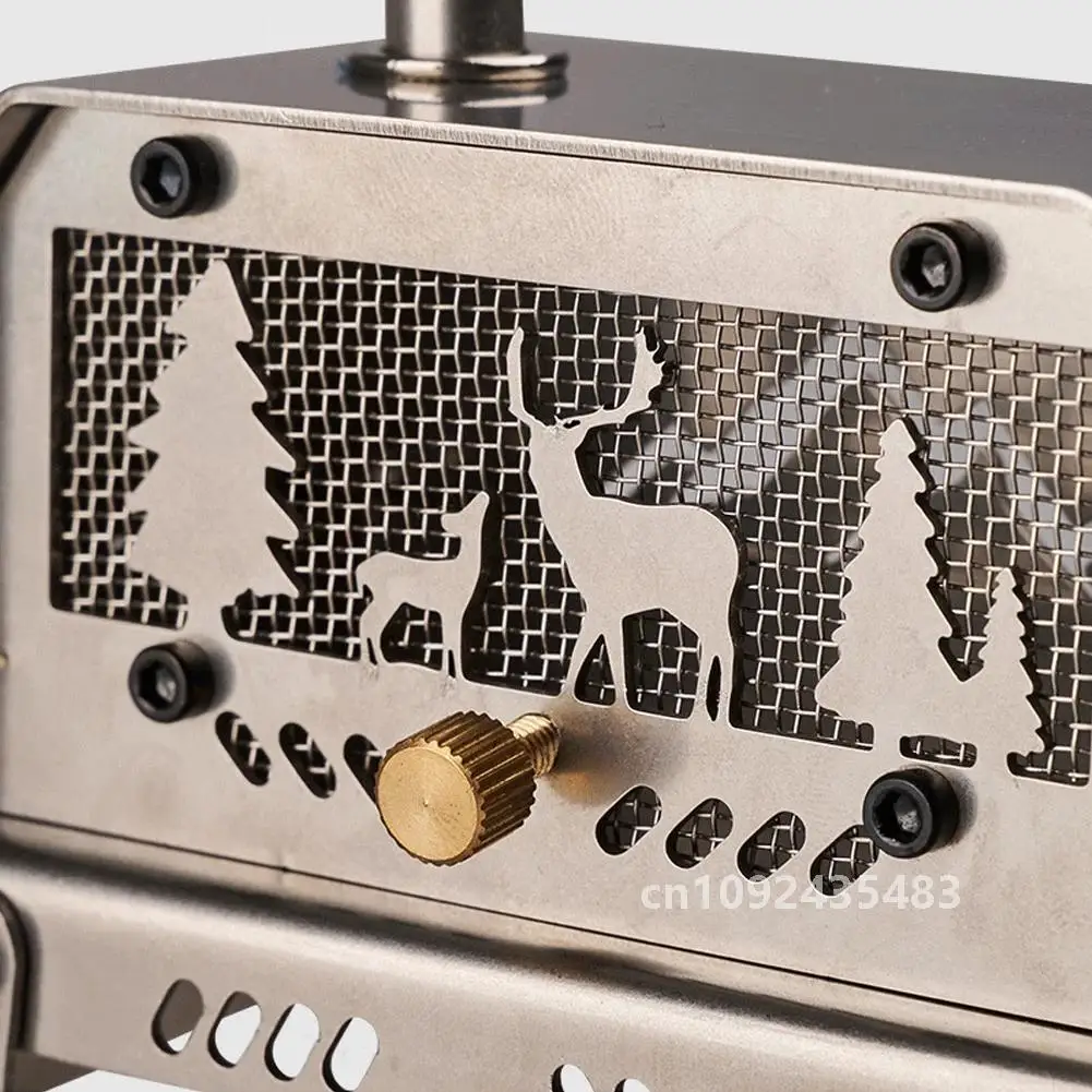 WELLHIKE дровяная печь мини-палатка с дымоходом угольная держатель для ароматерапии