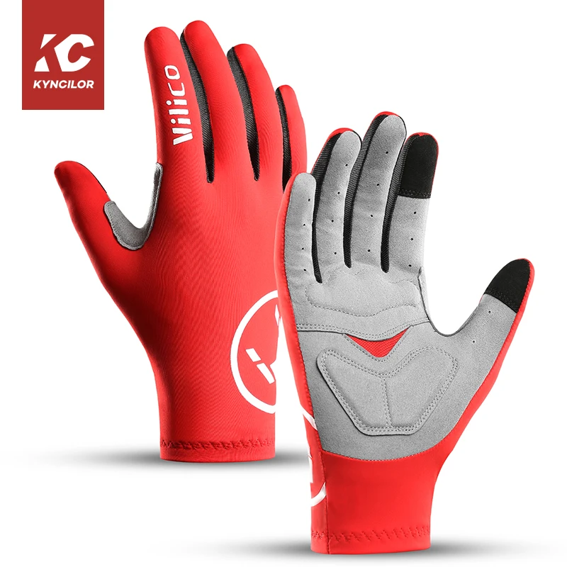 Противоударные гелевые перчатки с пальцами для сенсорного экрана