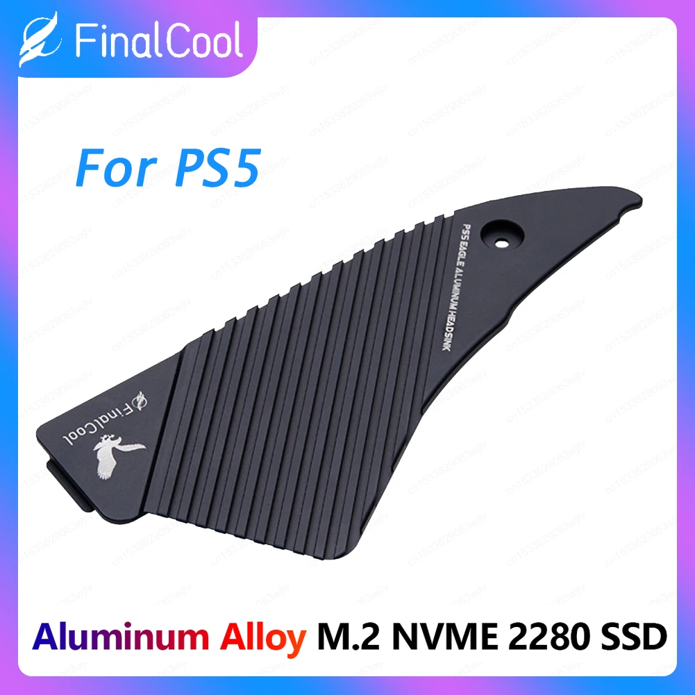 

For PS5Game Console M2 NVMe 2280 Solid State Drive Radiator M.2 SSD Heatsink Heat Dissipation Passive Cooling Cooler