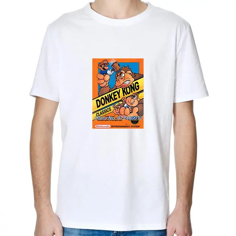 Футболка мужская с круглым вырезом ретро рисунок командная игра аттракция