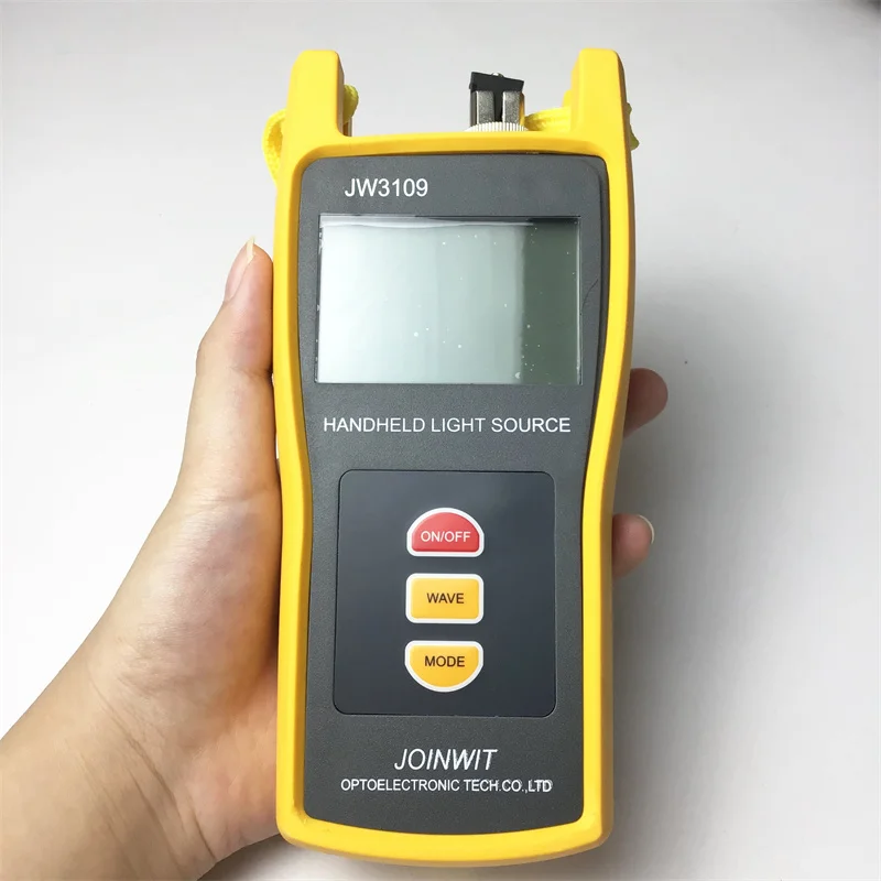 High Performance JW3109 OPM Optical power meter Handheld Optical Light Source 1310nm/1550nm single mode