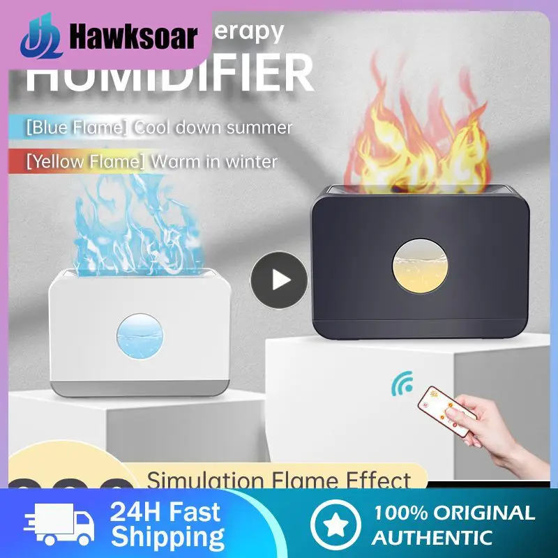 

220ml USB Essential Oil Diffuser Simulation Flame Ultrasonic Humidifier Home Office Air Freshener Fragrance Sooth Sleep Atomizer