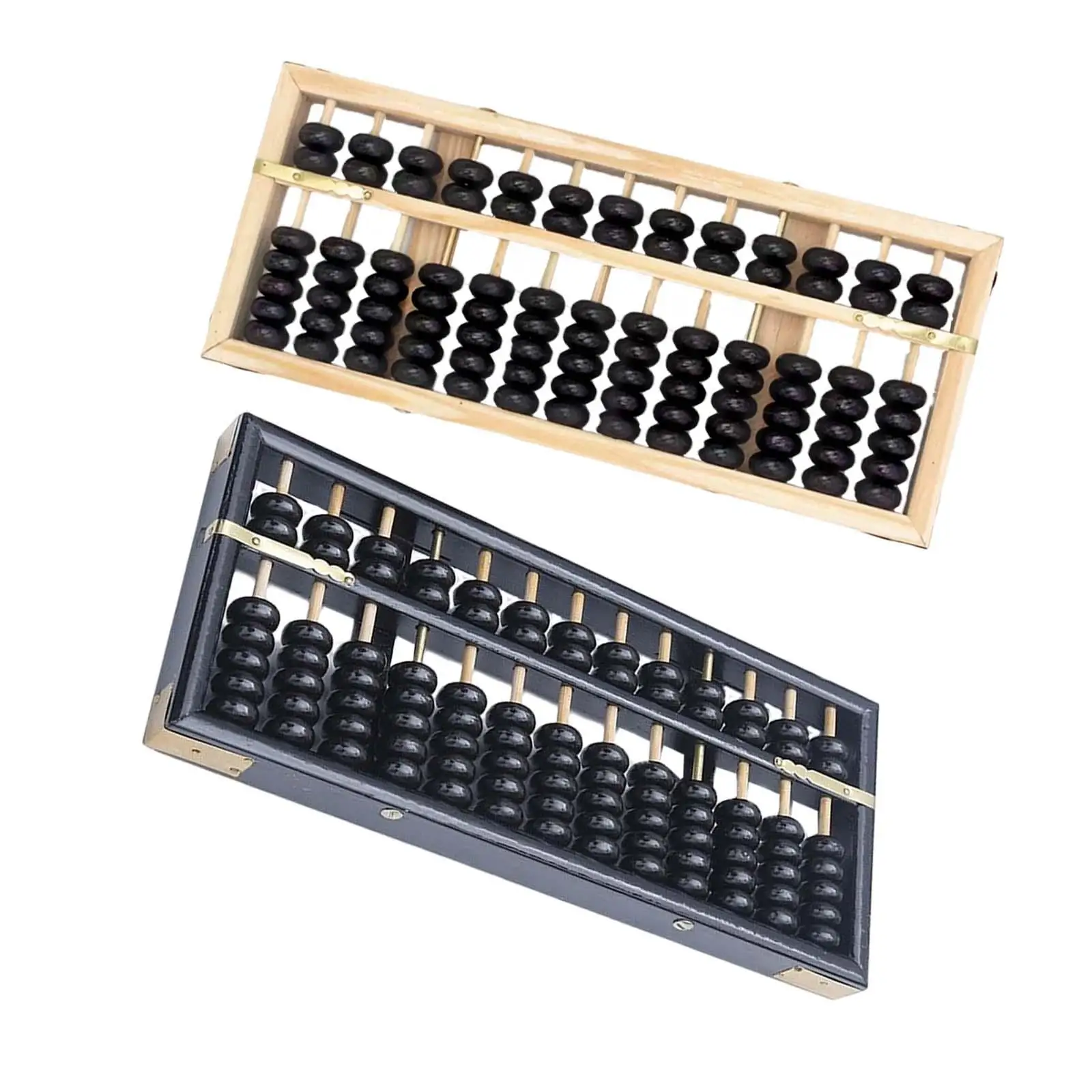 3 digits Rods Vintage Style Wooden Abacus Professional Math Toys Educational Tools Chinese Calculator Soroban for Adults, Kids images - 6