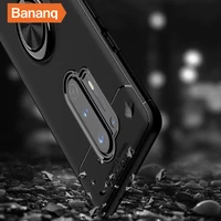 bananq magnetic ring holder phone coque cover for one plus n100 n10 nord 2 ce ce2 n200 n20 5g silicone shockproof back case