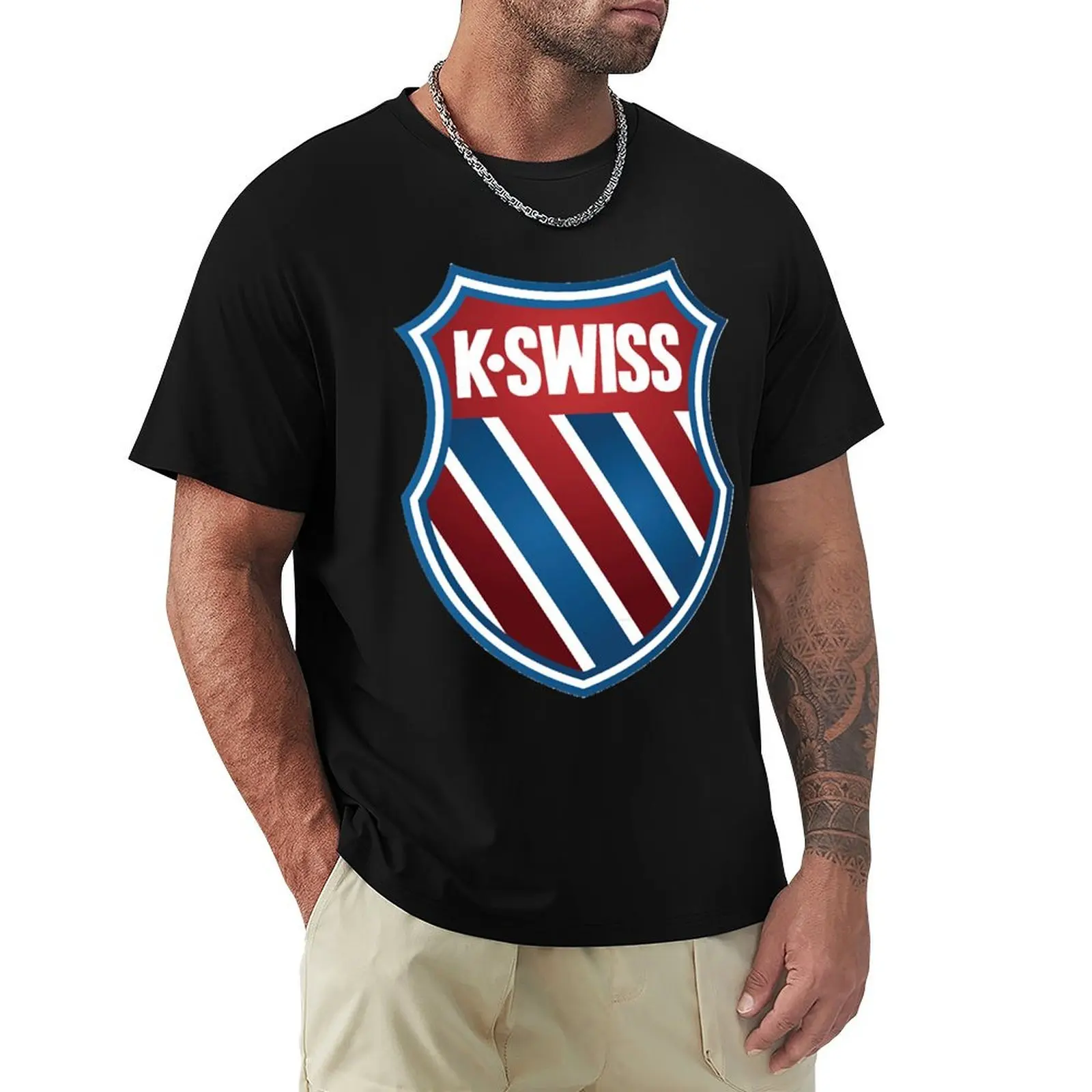 Фото Футболка K.SWISS Sport Basic, влагоотводящая, для занятий спортом №1