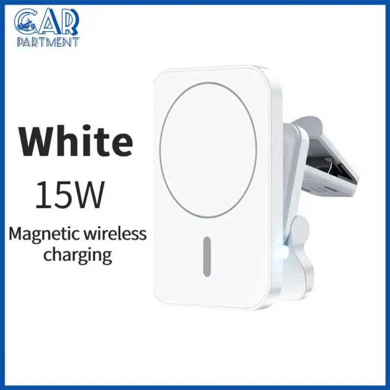 

Car Wireless Charger Multifunctional Magnetic Wireless Charger Universal Phone Holder Car Air Vent Stand Car Accessories