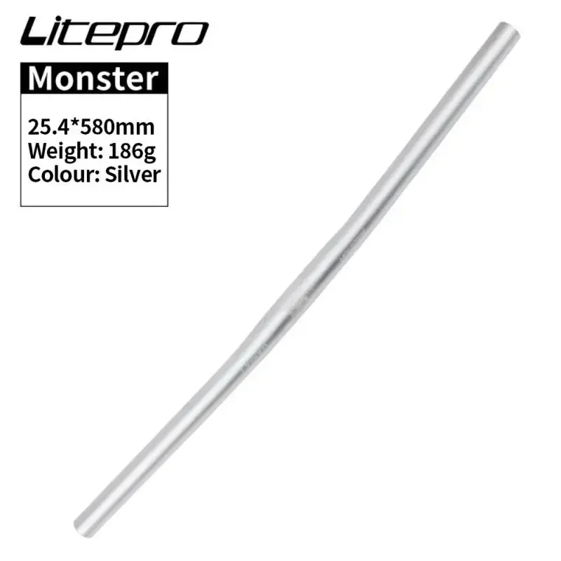 Новинка 2024 года складной велосипед Litepro полностью прямой руль 25 4x540 580 мм