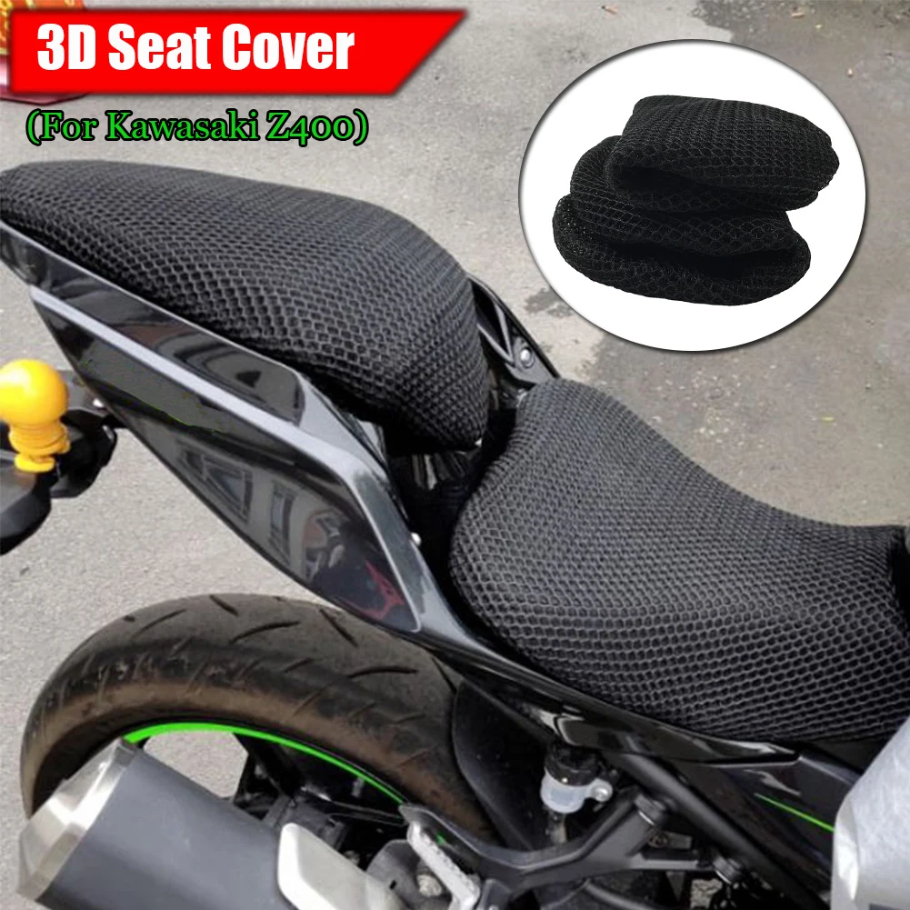 

For Z400 Mesh Seat Cover Cushion Guard Waterproof Insulation Breathable Net For Z 400 Motorcycle Accessories