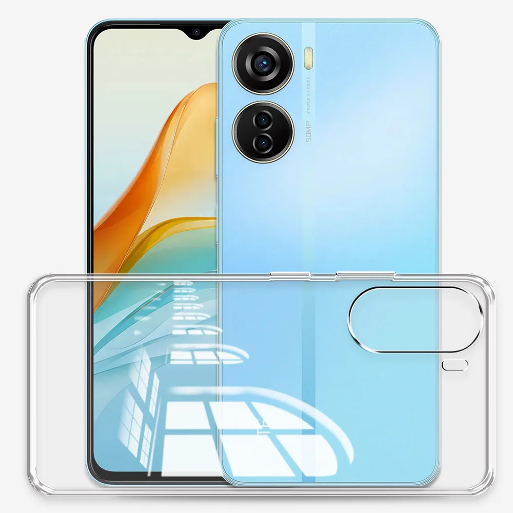 Чехол для ZTE Libero 5G IV прозрачный силиконовый мягкий защитный чехол III Прозрачный