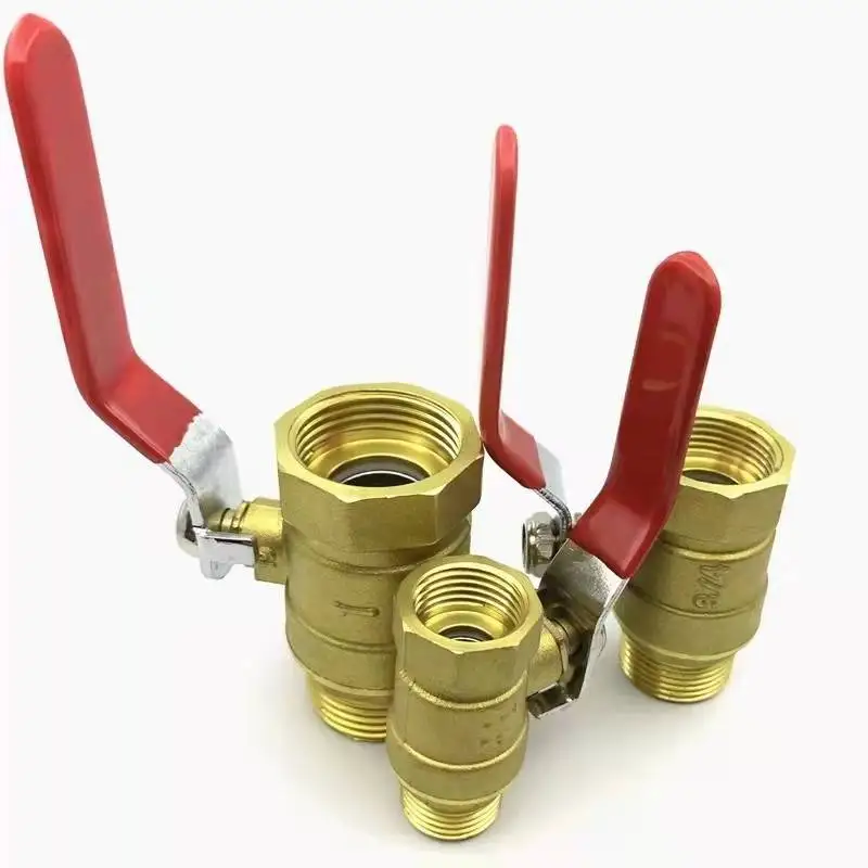 1 шт. латунный шаровой кран 1/2 дюйма 3/4 DN25 пагода маленький пневматический