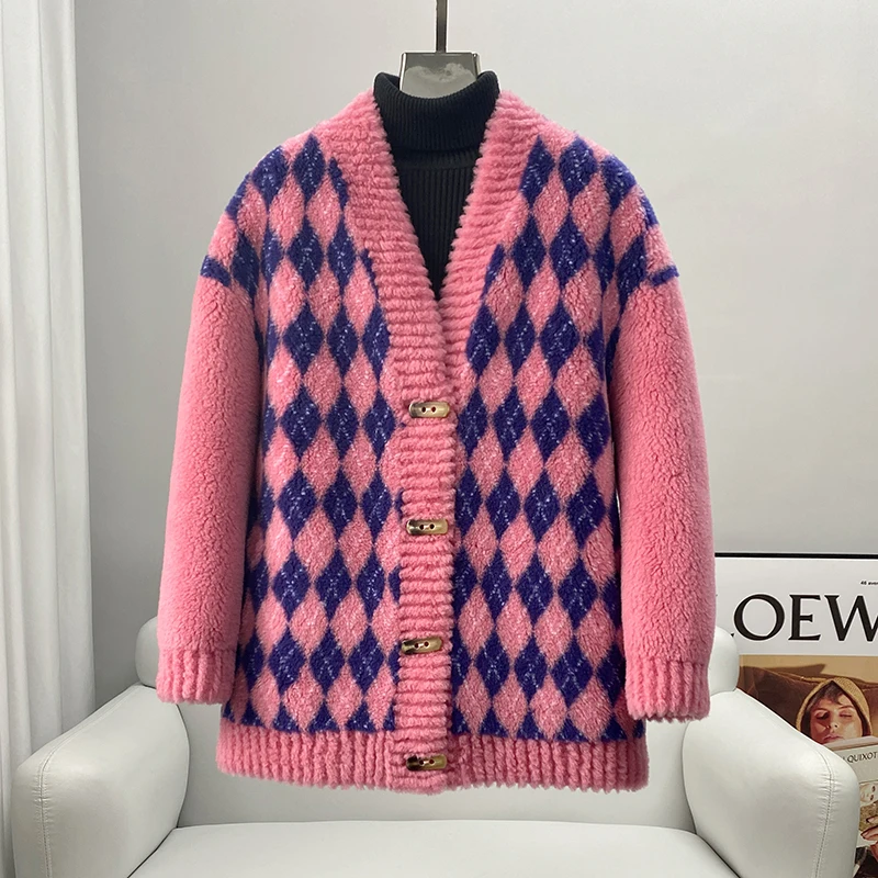 

PUDI Lady Classic Real Wool Fashion Winter Coat Sweater Design Overcoat CT225