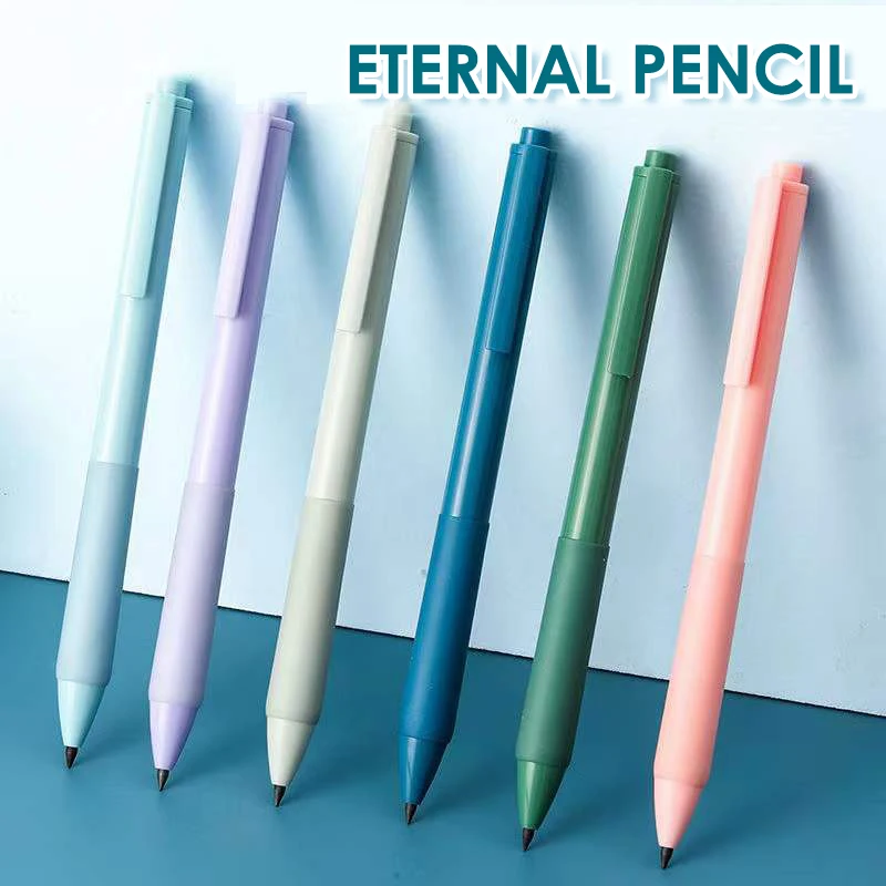

Durable Inkless Pencil HB Unlimited Writing Pen Sketch Office Stationery