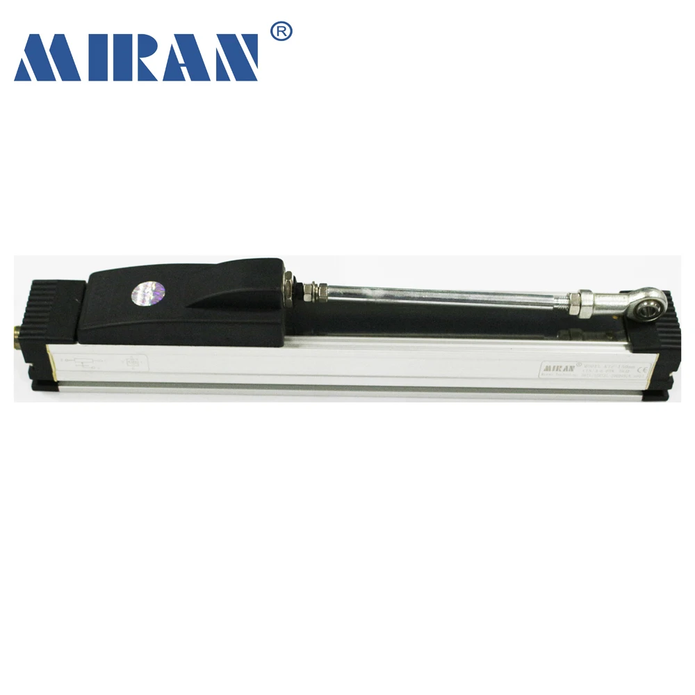 MIRAN KTF Stroke 75-300mm Slider Linear Transducer Linear Position Sensor Scale for Injection /Woodworking and Rubber Machine
