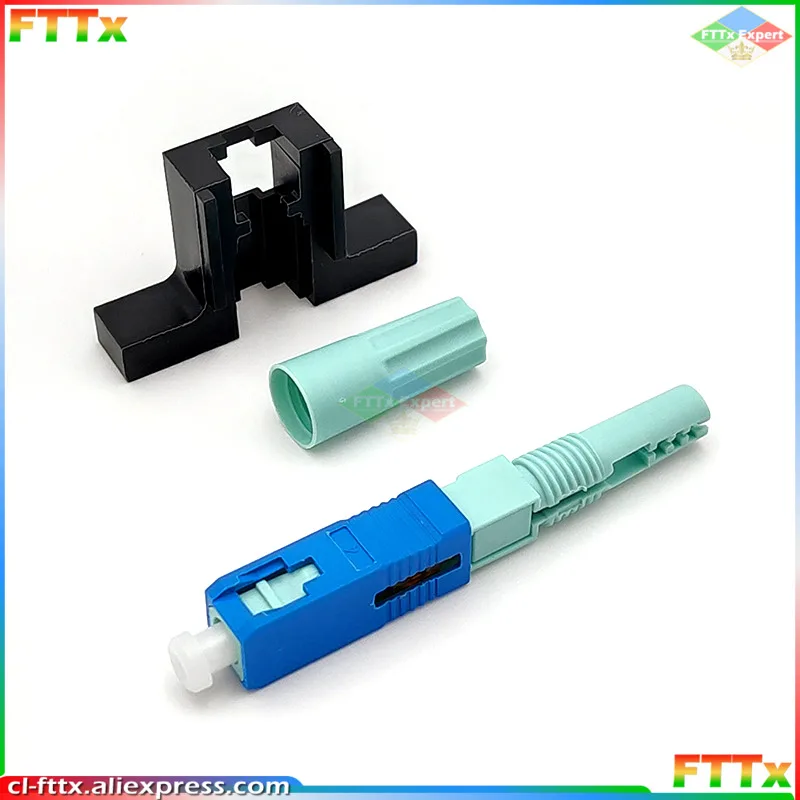 58MM Fixed-length New LX58 Single-Mode SC UPC APC Fast Connector FTTH Tool 58mm Connector Quick Connector 50/ 100/200Pcs Lot