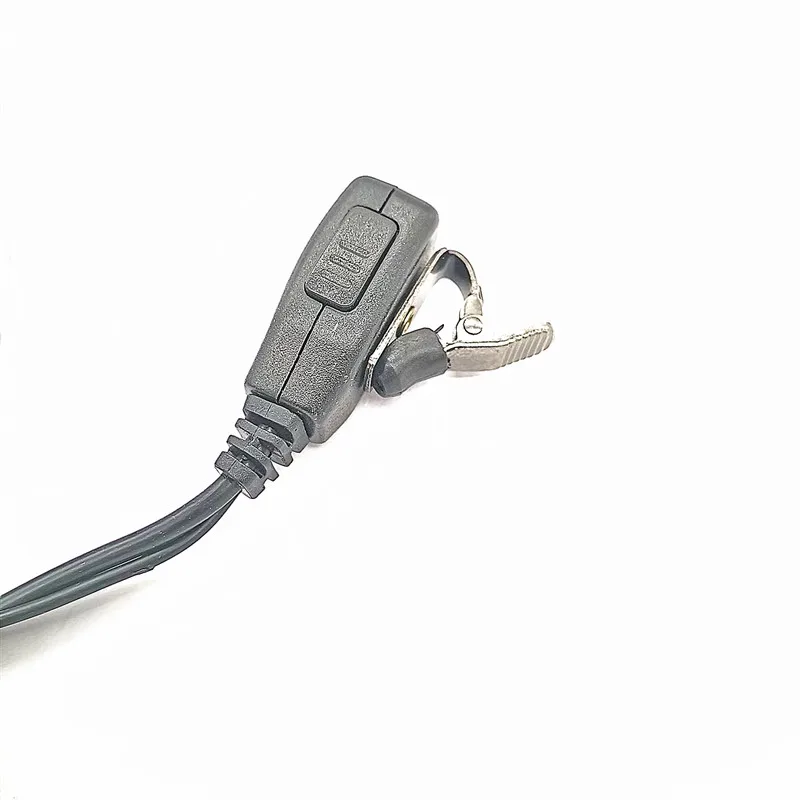 RISENKE 5 Packs A Lot 2-Pin K Head Plug In-Ear Style Walkie Talkie Earpiece Headset Earphone with PTT Mic for Baofeng 888s Uv5r