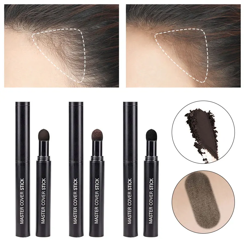 

Hair Root Edge Nose Shadow Cover Up Shadow Powder Brow Powder Contour Stick Skin-friendly Hairline Concealer Pen Natural Safety
