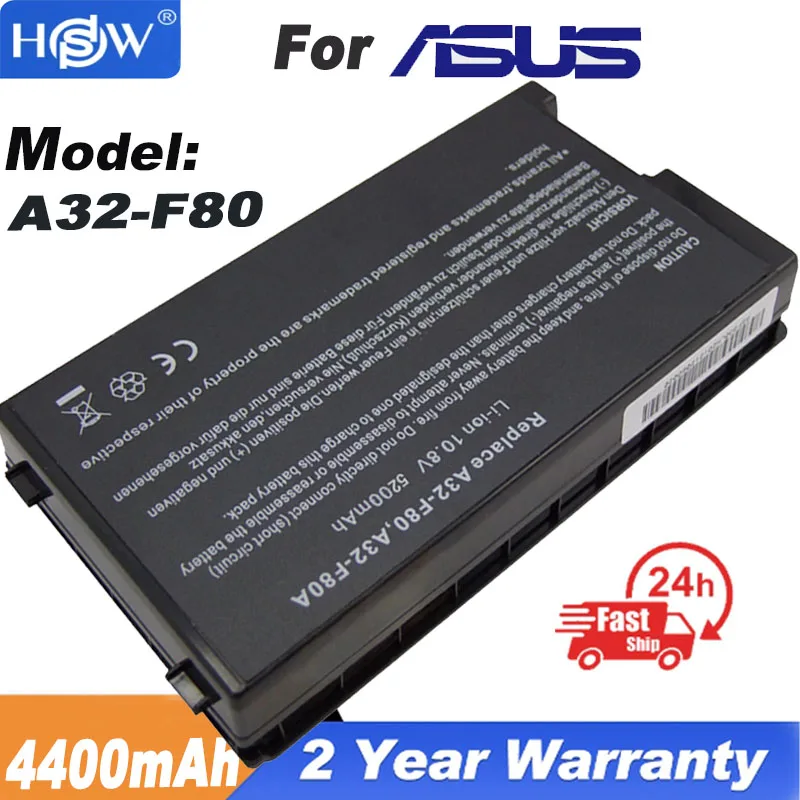 Новый аккумулятор для ноутбука F80 для Asus A32-F80A F83Cr F83SE F83T F83VD F83VF X61 X61GX X61S X61Sf X61SL