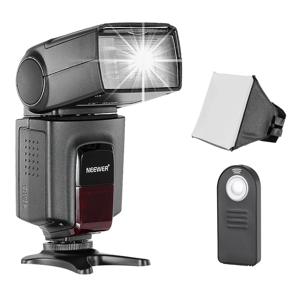 

Neewer TT560 Speedlite Flash Kit for Canon Nikon Sony Pentax DSLR Camera with Standard Hot Shoe