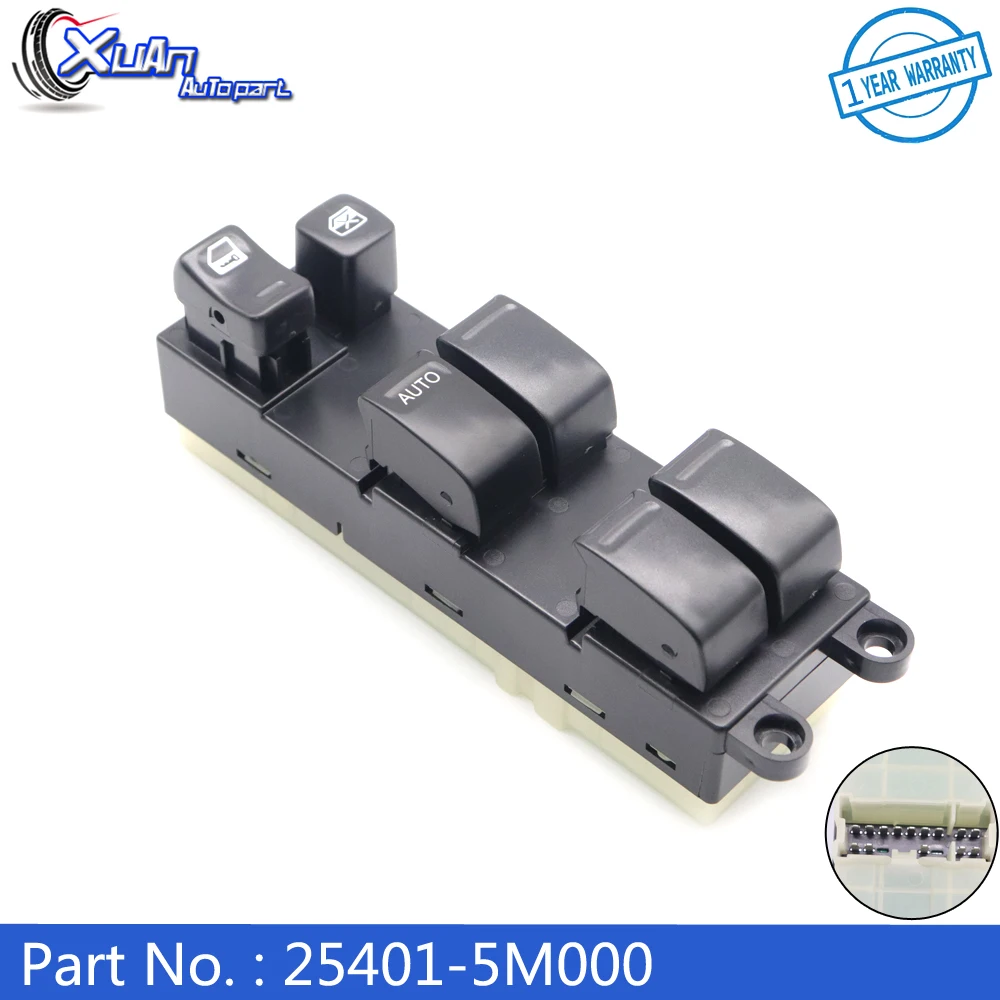 

Переключатель управления главным окном для Nissan Sentra 2000 л 2006 л-254015M000