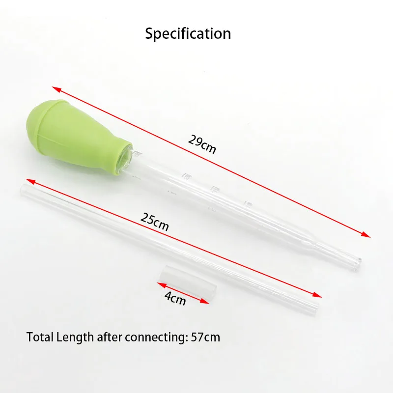 Инструмент для чистки аквариума рыболовная пипетка насос сифона аксессуары с
