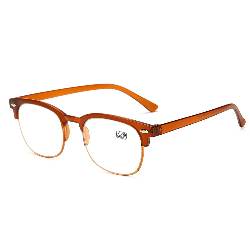 Оправа TR90, портативные очки для мужчин, очки для чтения в стиле ретро светильник очки для чтения с защитой от усталости глаз от + 1,0 до + 4,0