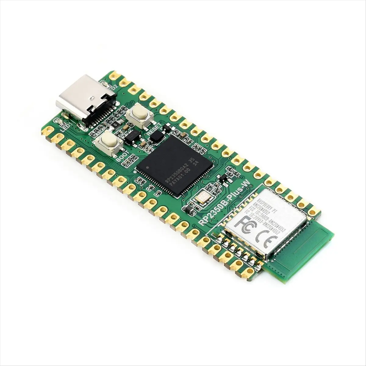 Фото Плата разработки HDL для Raspberry Pi RP2350B-Plus-W с поддержкой Wi-Fi 4, Bluetooth 5 и радиомодулем 2 для Raspberry Pi №3