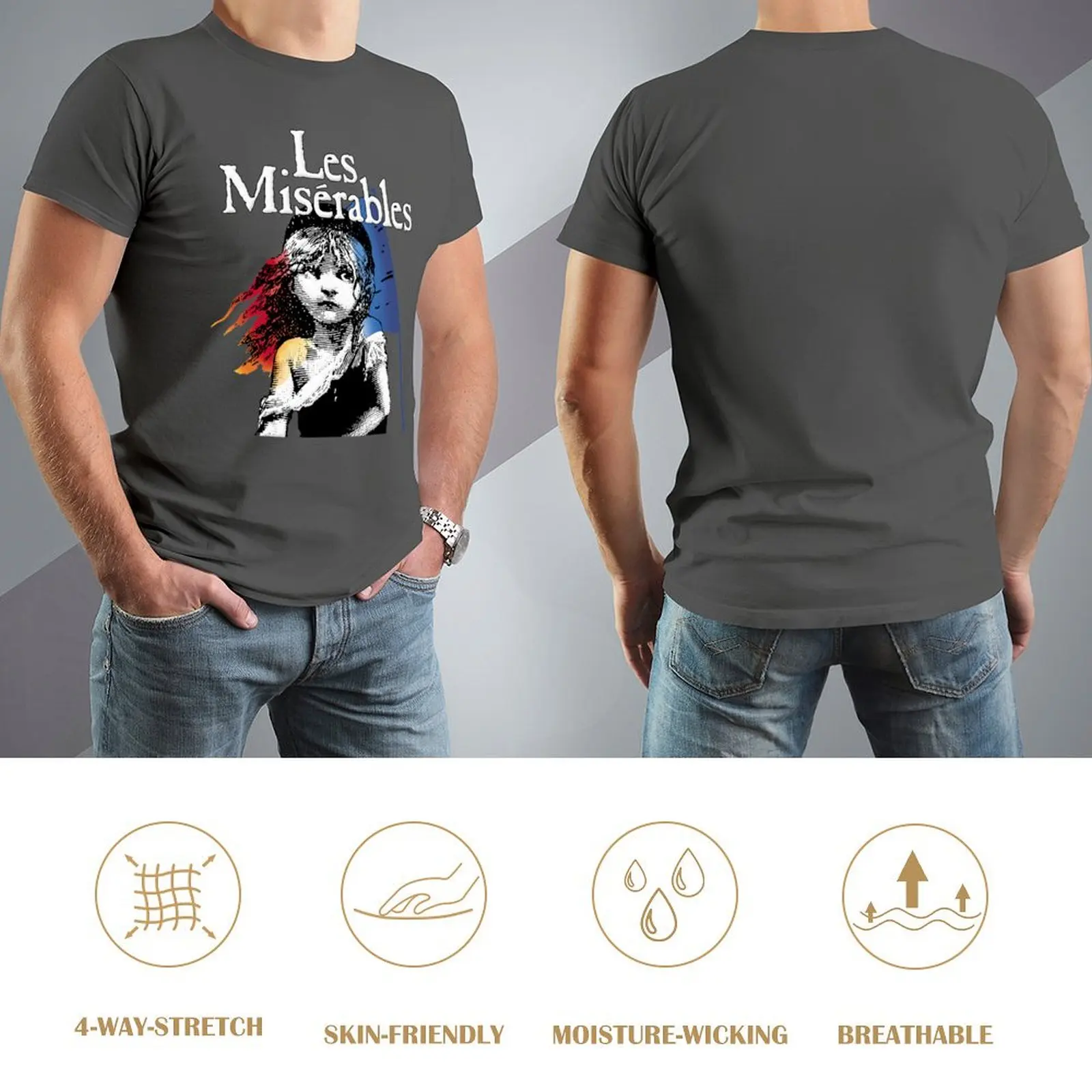 Мужская футболка Les Misérables Essential хлопок