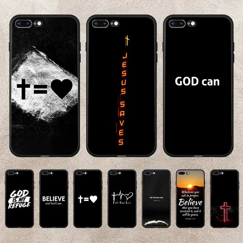 

Verse Of The Christian Bible Jesus Phone Case For Huawei Y5 Y62019 Y52018 Y92019 Luxury Funda Case For 9prime2019