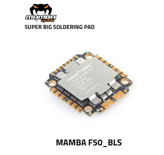 MAMBA F50_BLS Dshot600 4IN1 ESC 50A 6S Elektronische Geschwindigkeit Controller