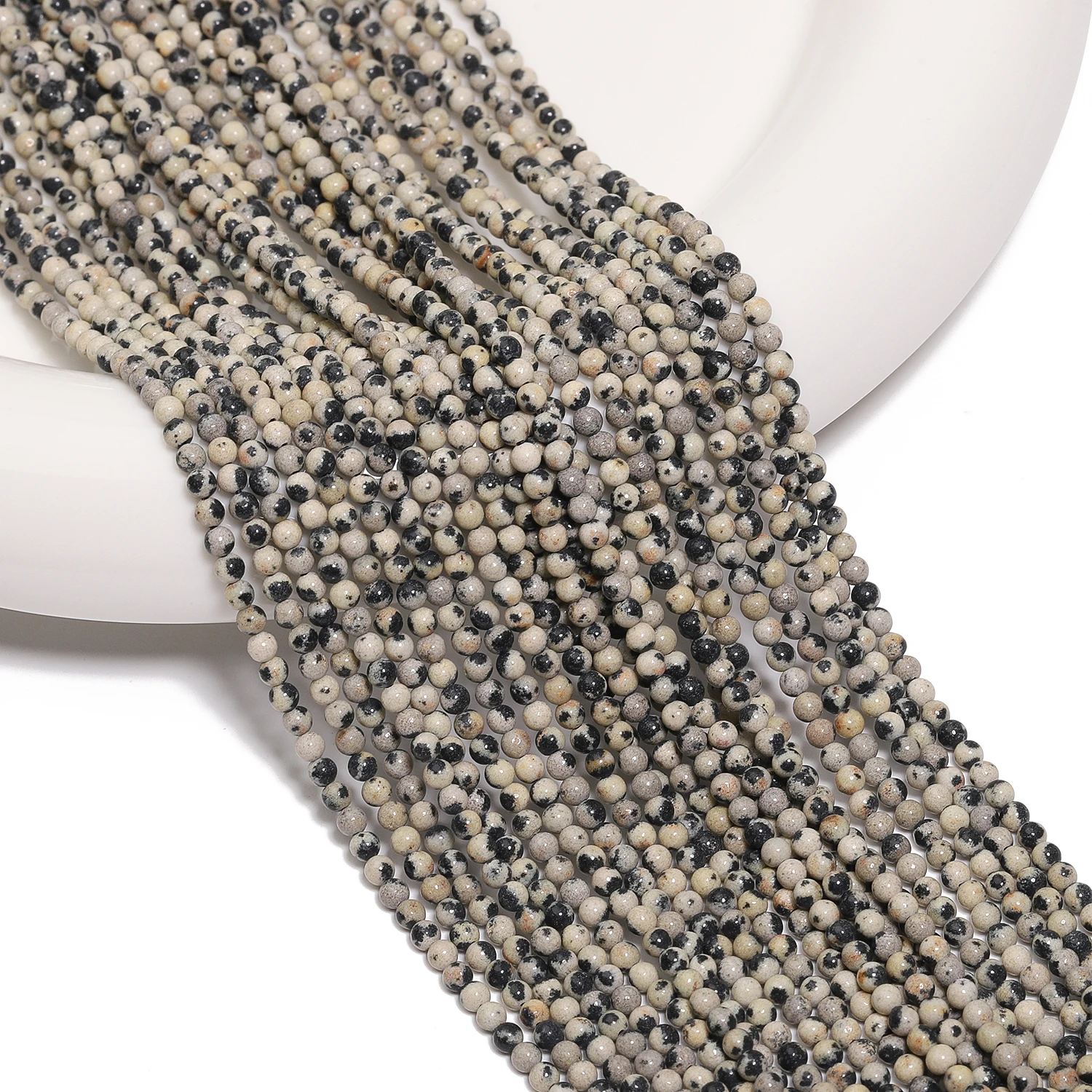 Бусины из натурального камня Далматические бусины яшмы 2 мм 3 круглые свободные