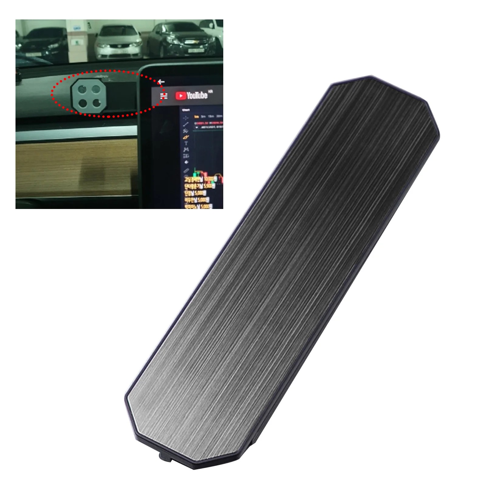 

Car Phone Holder Touch Screen Side Magnetic Phone Mount Adjustable Monitor Expansion Bracket for Tesla Model 3 Y X S Accessories