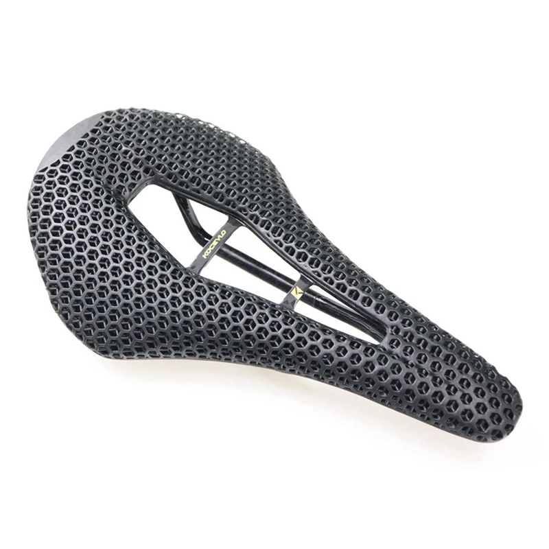 

KOCEVLO 1 PC 3D Printed Cushion Carbon Fiber Cushion Easy Install For Mountain Bike Comfortable Riding Cushion Riding Equipment