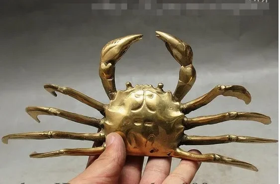 Медная статуя фэншуй краб JINHONGBO